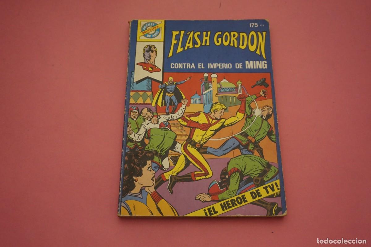 C&oacute;mics: 17B - POCKET DE ASES - FLASH GORDON - CONTRA EL IMPERIO DE MING - TOMO 14 - 175 PTS