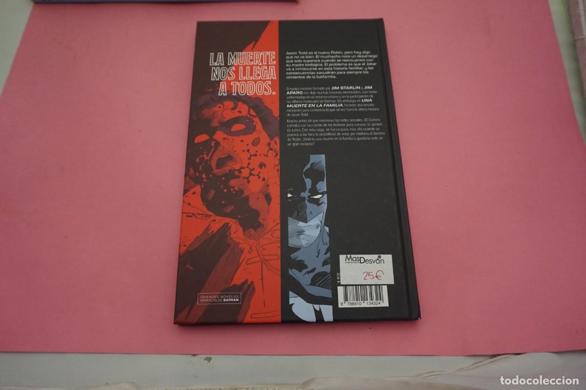 C&oacute;mics: 17C - BATMAN - UNA MUERTE EN LA FAMILIA - ECC EDICIONES - Foto 6