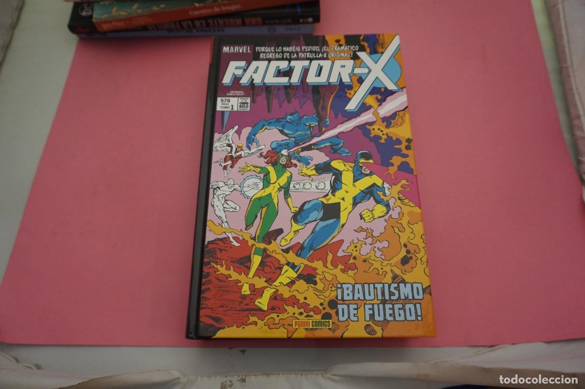 C&oacute;mics: 17C - FACTOR - X - &iexcl;BAUSTIMO DE FUEGO! - TOMO 1 - MARVEL PANINI COMICS