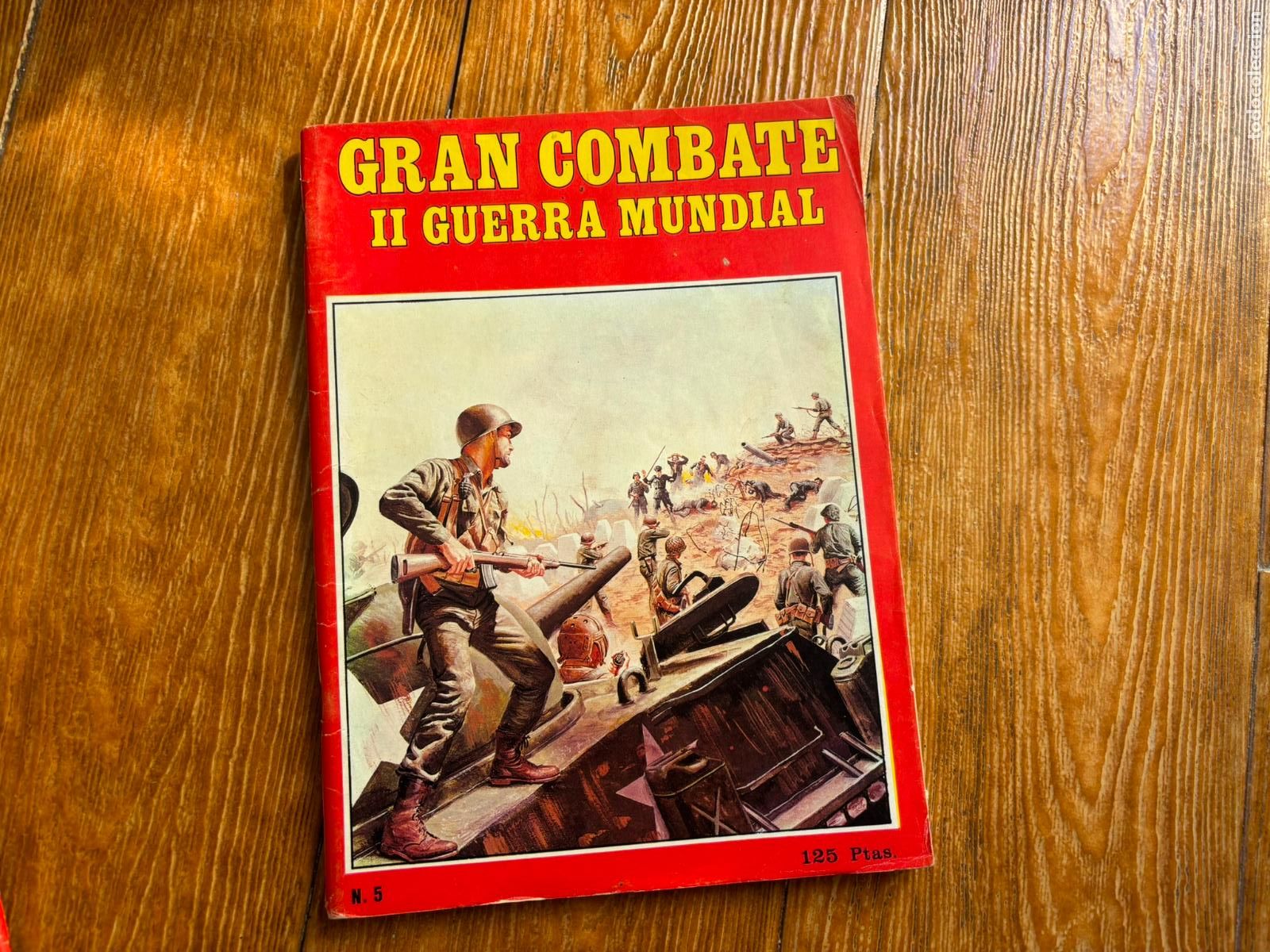 C&oacute;mics: GRAN COMBATE II GUERRA MUNDIAL N&ordm; 5 EDITORIAL GAVIOTA 1985