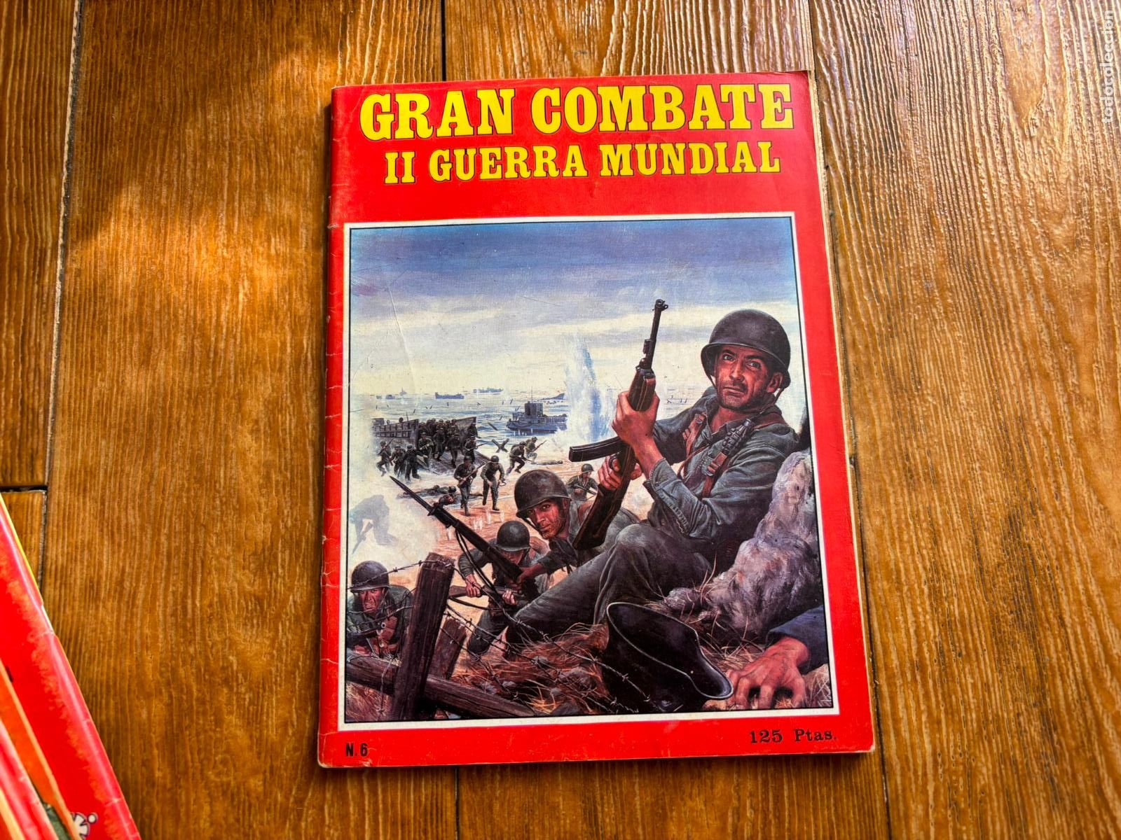 C&oacute;mics: GRAN COMBATE II GUERRA MUNDIAL N&ordm; 6 EDITORIAL GAVIOTA 1985