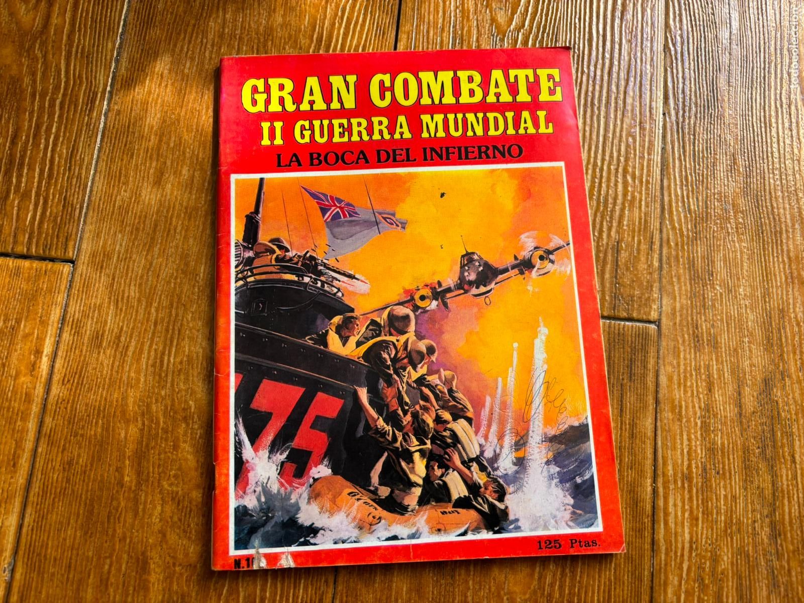 C&oacute;mics: GRAN COMBATE II GUERRA MUNDIAL N&ordm; 10 EDITORIAL GAVIOTA 1985