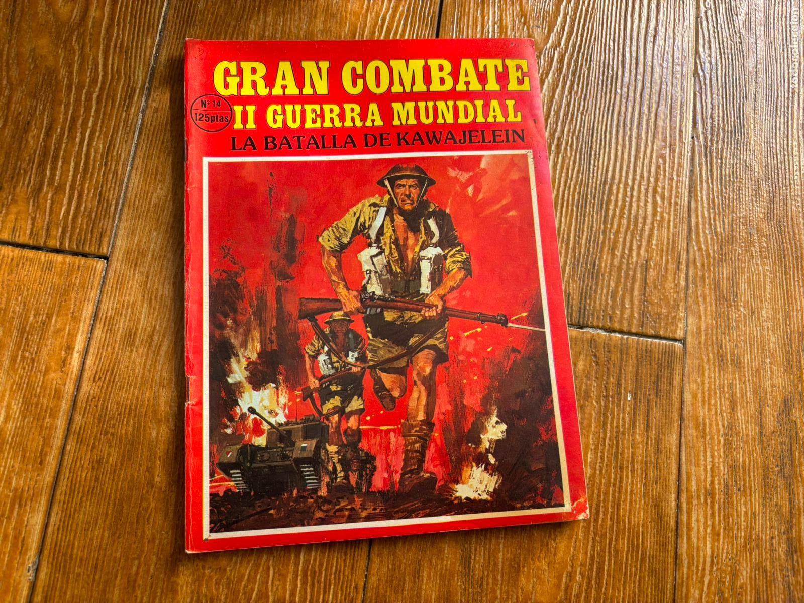 C&oacute;mics: GRAN COMBATE II GUERRA MUNDIAL N&ordm; 14 EDITORIAL GAVIOTA 1985
