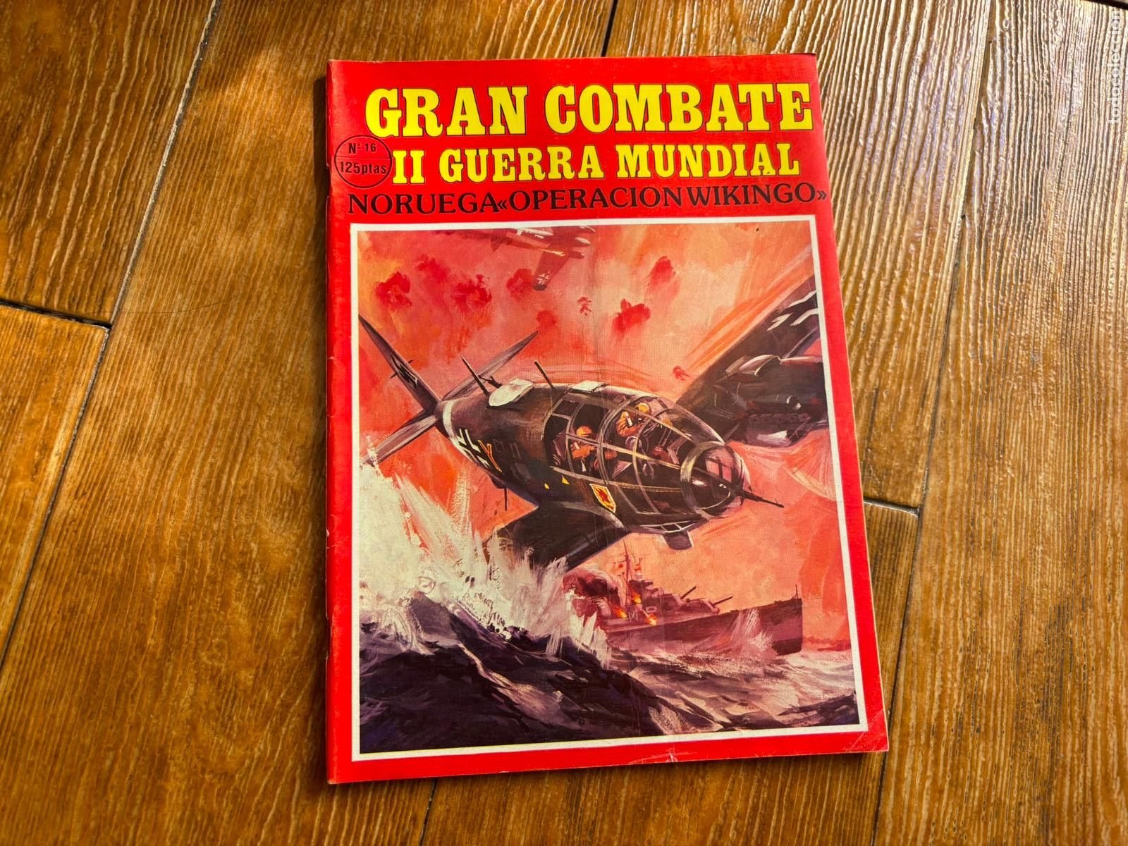 C&oacute;mics: GRAN COMBATE II GUERRA MUNDIAL N&ordm; 16 EDITORIAL GAVIOTA 1985