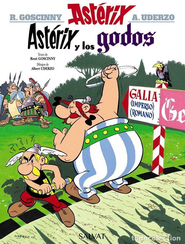 C&oacute;mics: Ast&eacute;rix y los godos. - Uderzo, Albert.