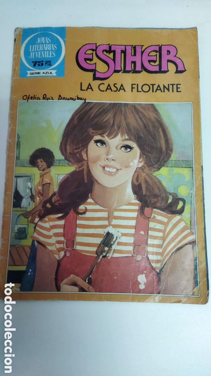 C&oacute;mics: JOYAS LITERARIAS JUVENILES SERIE AZUL - N&ordm; 40 - ESTHER - LA CASA FLOTANTE - BRUGUERA
