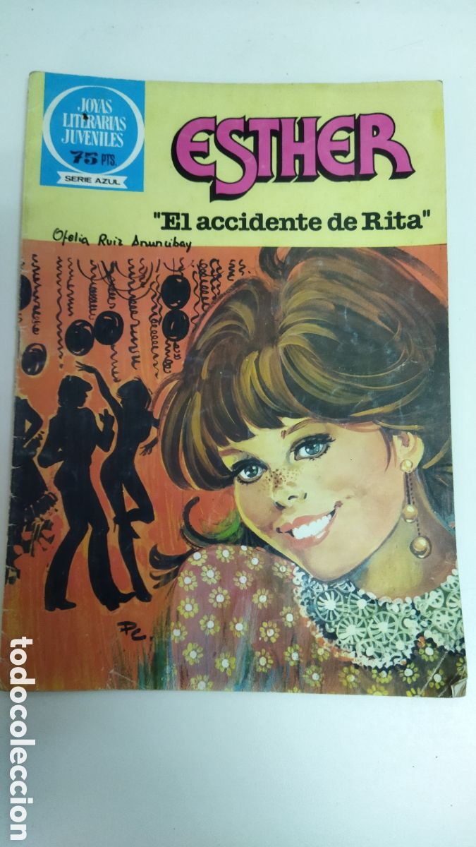 C&oacute;mics: JOYAS LITERARIAS 84:ESTHER, EL ACCIDENTE DE RITA, 1983, BRUGUERA,