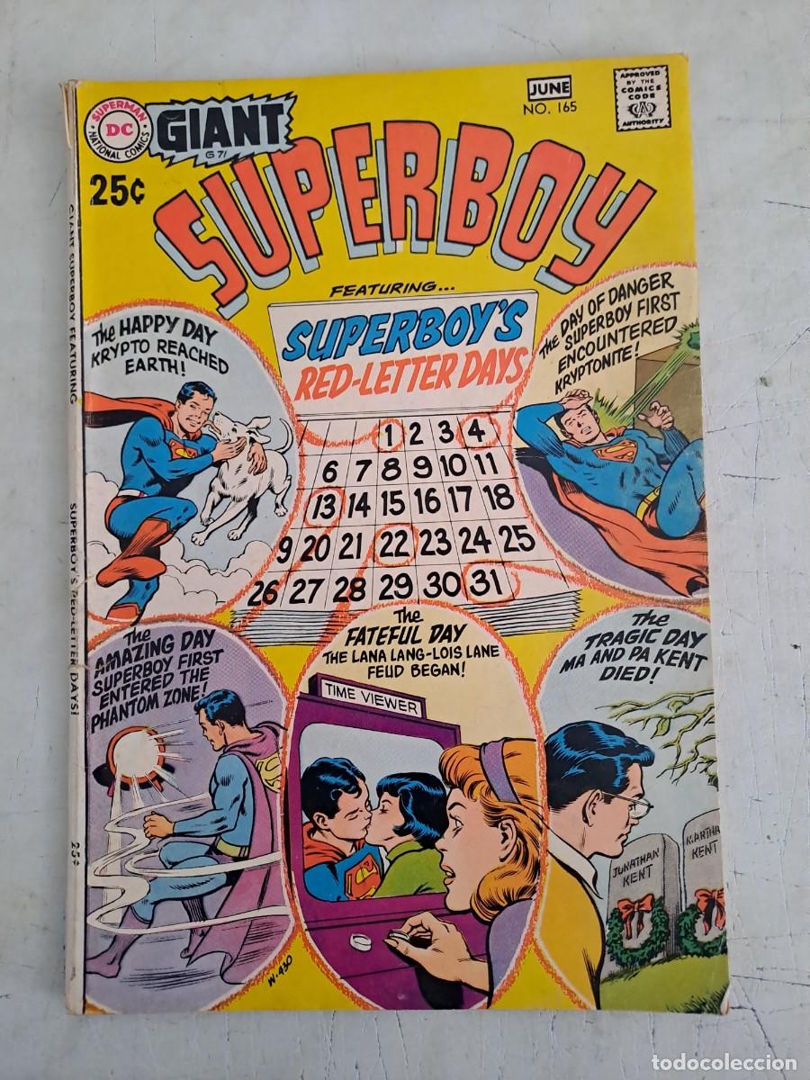 C&oacute;mics: Superboy 165, DC en muy buen estado