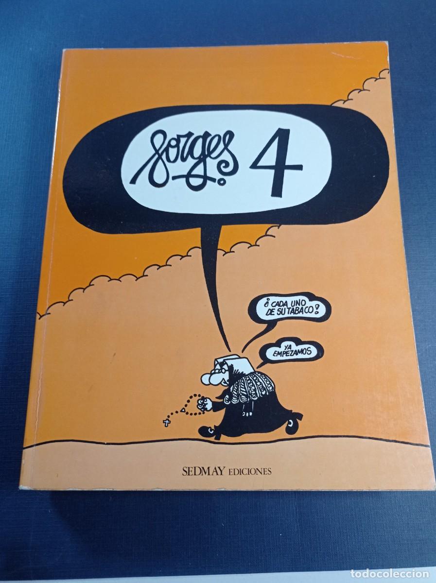 C&oacute;mics: FORGES 4. SEDMAY, 1976. 1&ordf; EDICI&Oacute;N. ANTONIO FRAGUAS. RECOPILACI&Oacute;N DE CHISTES E HISTORIETAS. VER +++