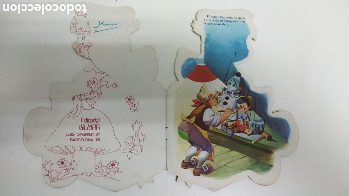 C&oacute;mics: CUENTO TROQUELADO PINOCHO ILUSTRA BREA EDITORIAL VILMAR - Foto 2