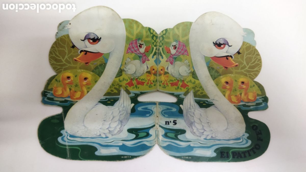 C&oacute;mics: CUENTO INFANTIL, EL PATITO FEO, N&ordm; 5, TROQUELADO, EDITORIAL MAVES, 1976