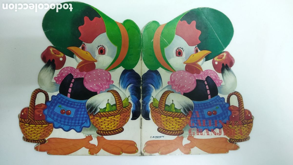 C&oacute;mics: COLECCI&Oacute;N ANIMALES TROQUELADOS N&ordm; 5 - LA GALLINITA GRANJERA - ED. SALDA&Ntilde;A.