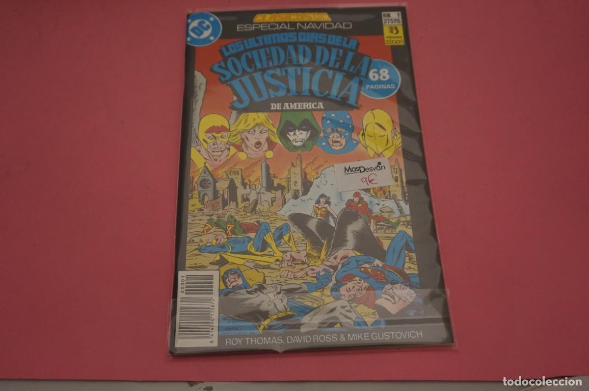 C&oacute;mics: 17C - LOS ULTIMOS DIAS DE LA SOCIEDAD DE LA JUSTICIA - DE AMERICA - NUM 1 / EDICIONES ZINCO