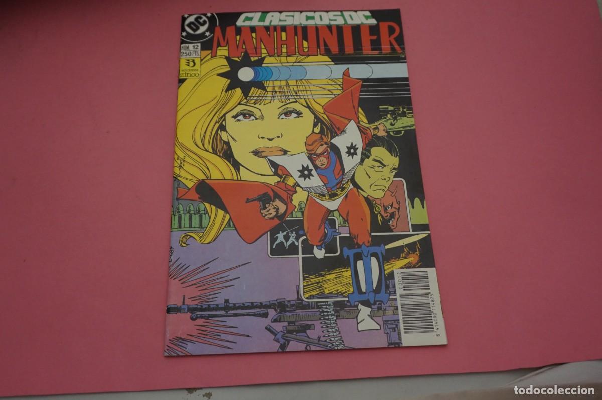 C&oacute;mics: 17C - CLASICOS DC - MANHUNTER - NUM 12 - EDICIONES ZINCO