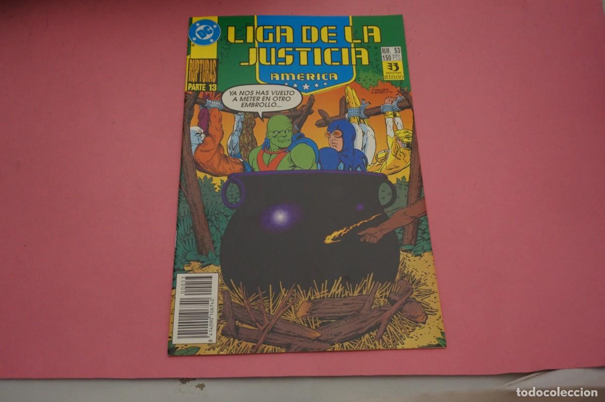 C&oacute;mics: 17C - LIGA DE LA JUSTICIA - AMERICA - PARTE 13 - NUM 53 - 150 PTS / EDICIONES ZINCO