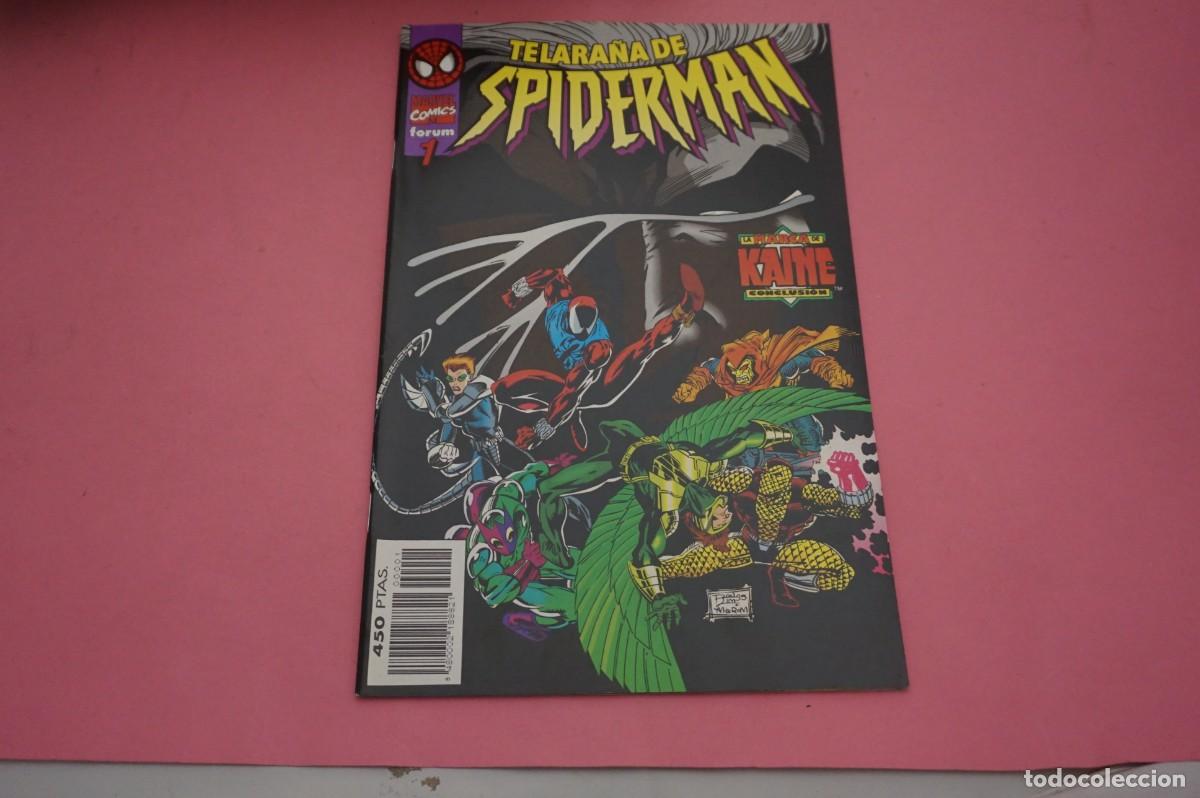 C&oacute;mics: 17C - TELARA&Ntilde;A DE SPIDERMAN - MARVEL COMICS FORUM 1 - FORUM MARVEL COMICS