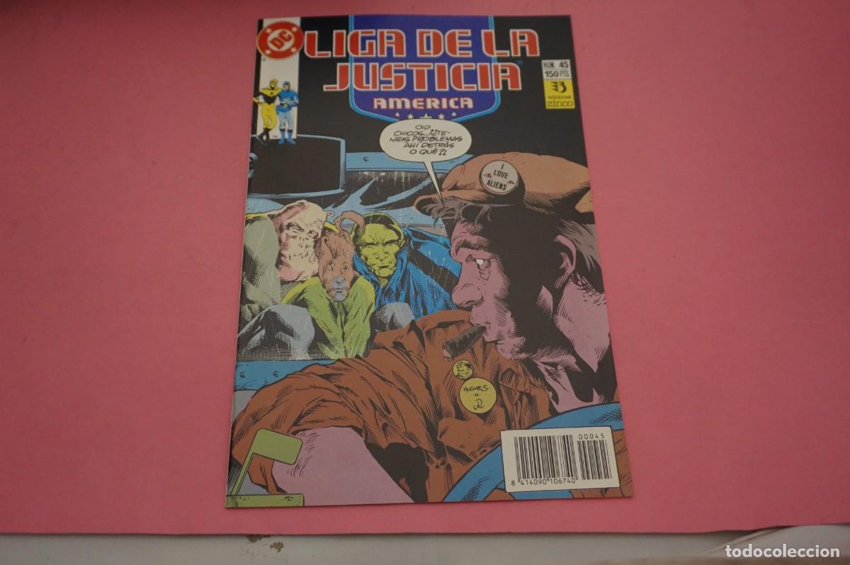 C&oacute;mics: 17C - LIGA DE LA JUSTICIA - AMERICA - NUM 45 - 150 PTS / EDICIONES ZINCO