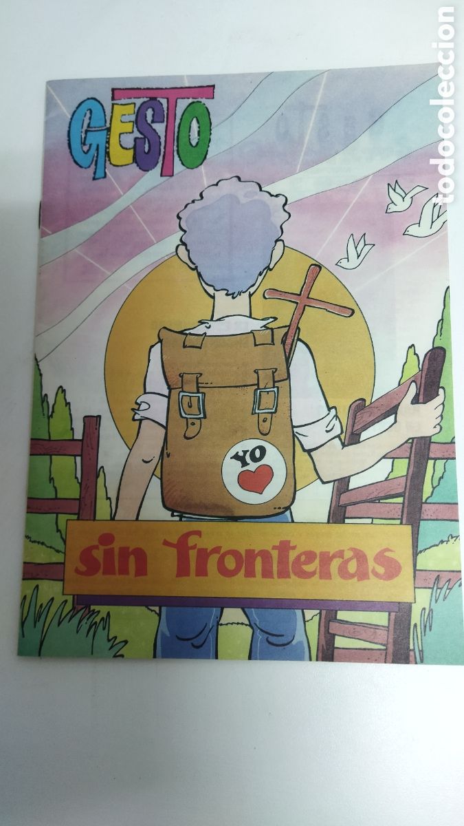 Comics : GESTO. N&ordm; 35 octubre 1985 INFANCIA MISIONERA. RELIGION