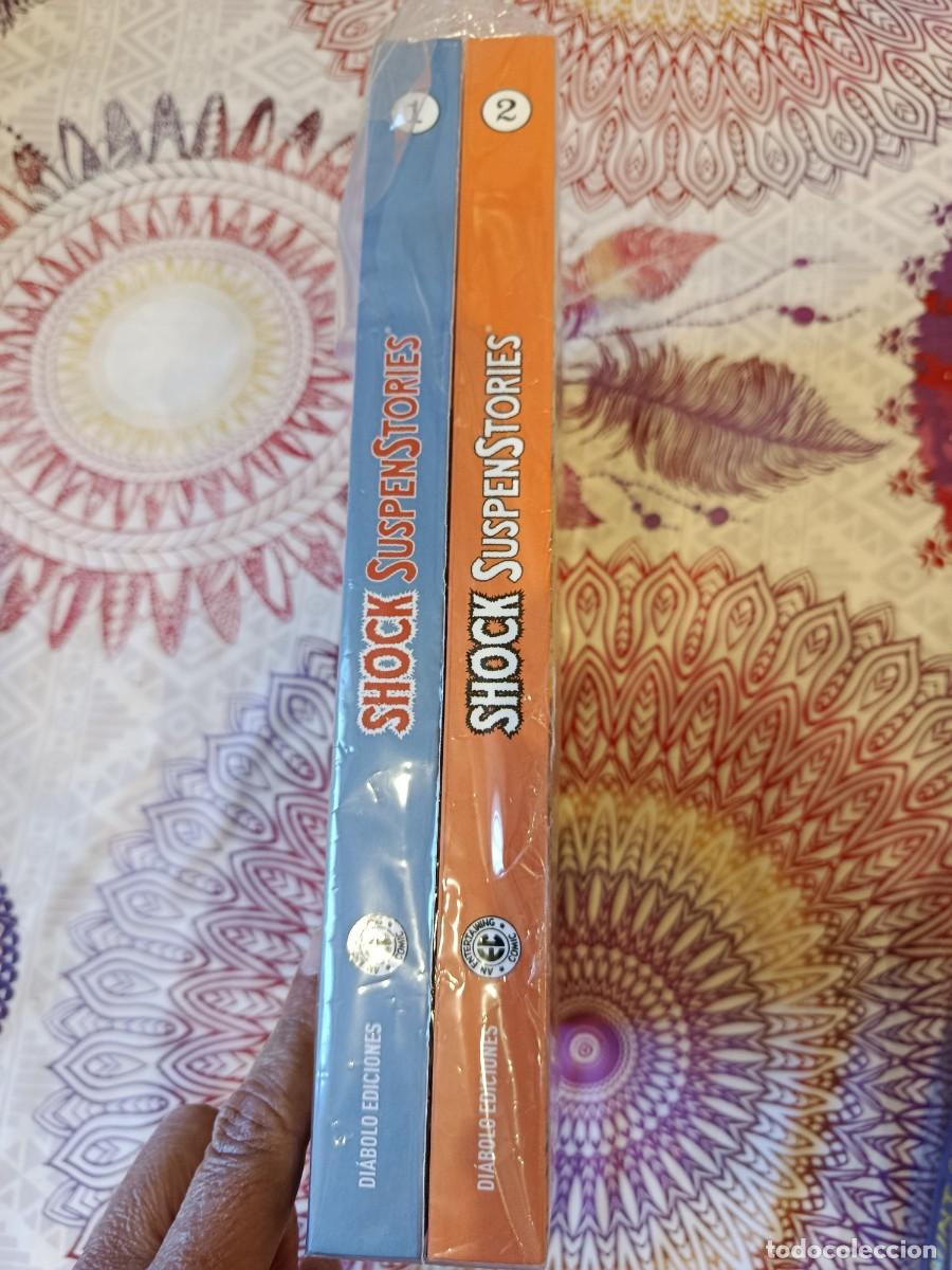 C&oacute;mics: SHOCK SUSPENSTORIES 1 Y 2 EC NUEVOS