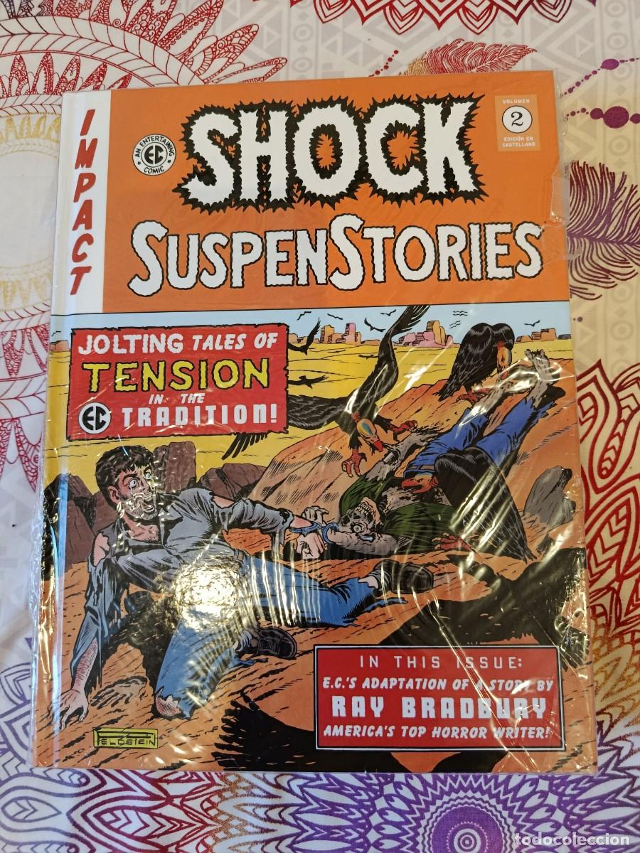 C&oacute;mics: SHOCK SUSPENSTORIES 1 Y 2 EC NUEVOS - Foto 2