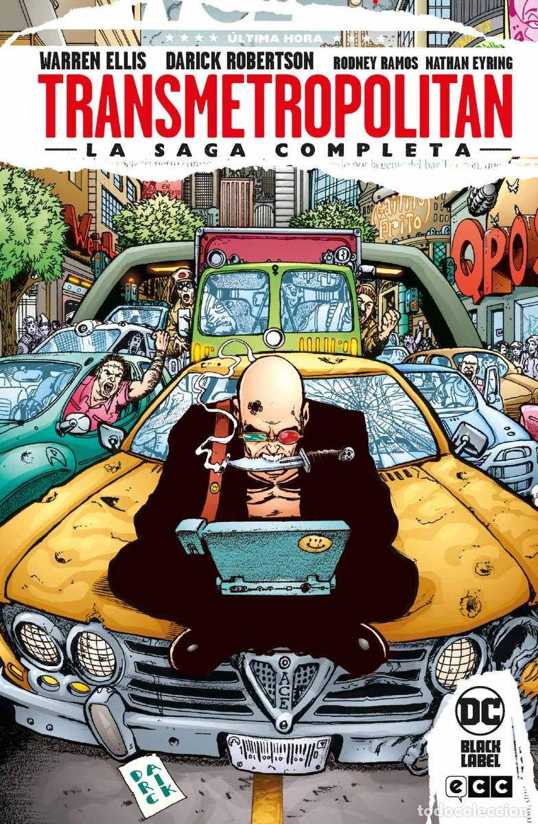 C&oacute;mics: Transmetropolitan - La saga completa - Warren Ellis - Darick Robertson