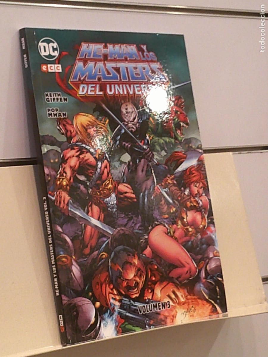C&oacute;mics: HE-MAN Y LOS MASTERS DEL UNIVERSO VOLUMEN 3 DC - ECC OFERTA