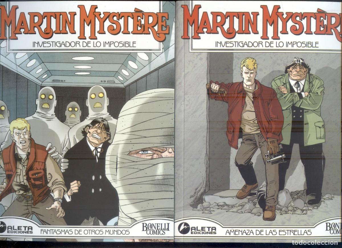 C&oacute;mics: NUMULITE R1 Martin Myst&egrave;re Investigador de lo imposible Bonelli Comics n&ordm; 1 y 2