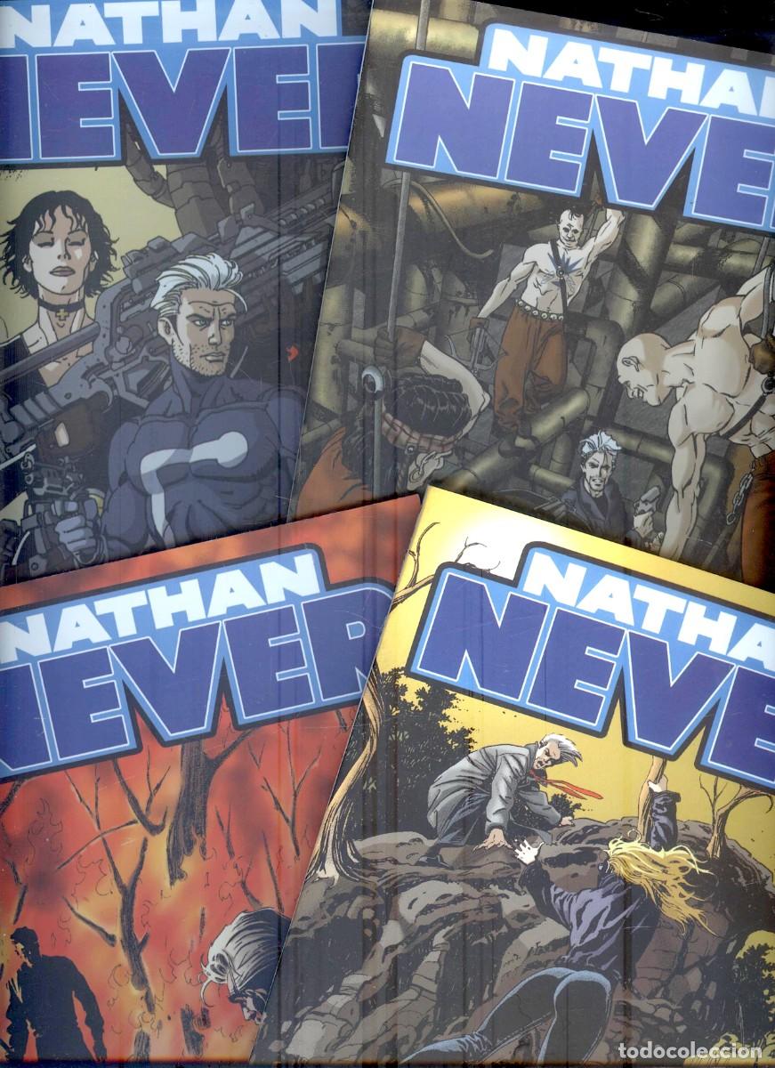 C&oacute;mics: NUMULITE R1 Nathan Never Bonelli Comics lote de 4 ejemplares n&ordm; 1 2 3 y 4