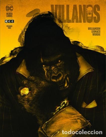 C&oacute;mics: VILLANOS N&ordm; 3 (LINEA DC BLACK LABEL) ECC - CARTONE - ESTADO EXCELENTE - MTFA