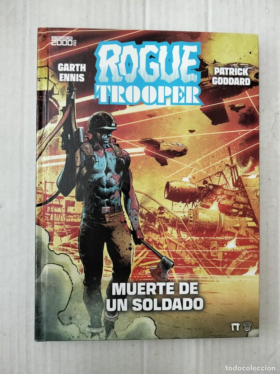 C&oacute;mics: ROGUE TROOPER: MUERTE DE UN SOLDADO, de Garth Ennis y Patrick Goddard. DOLMEN EDITORIAL
