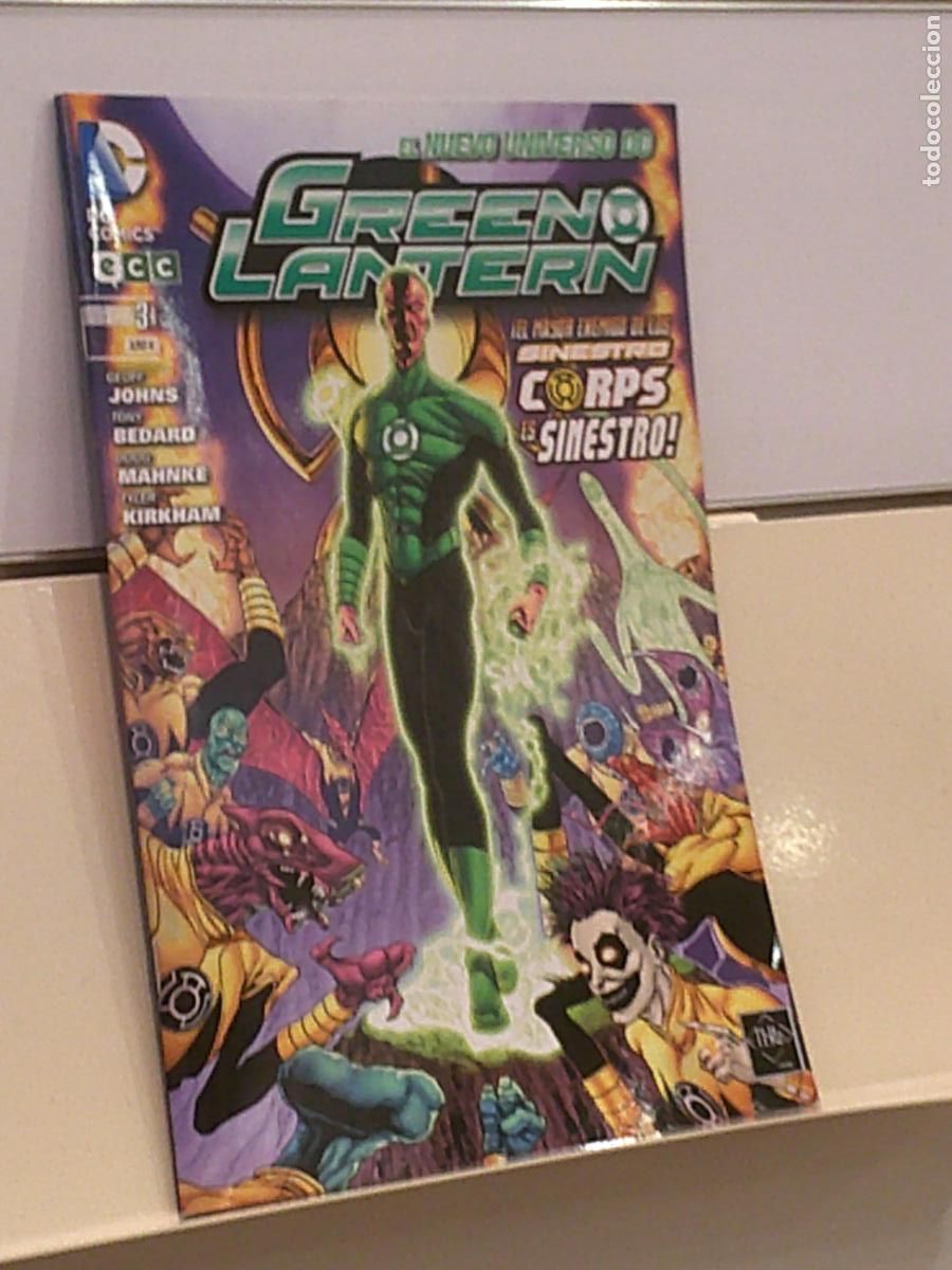 C&oacute;mics: GREEN LANTERN N&ordm; 3 EL NUEVO UNIVERSO DC - ECC