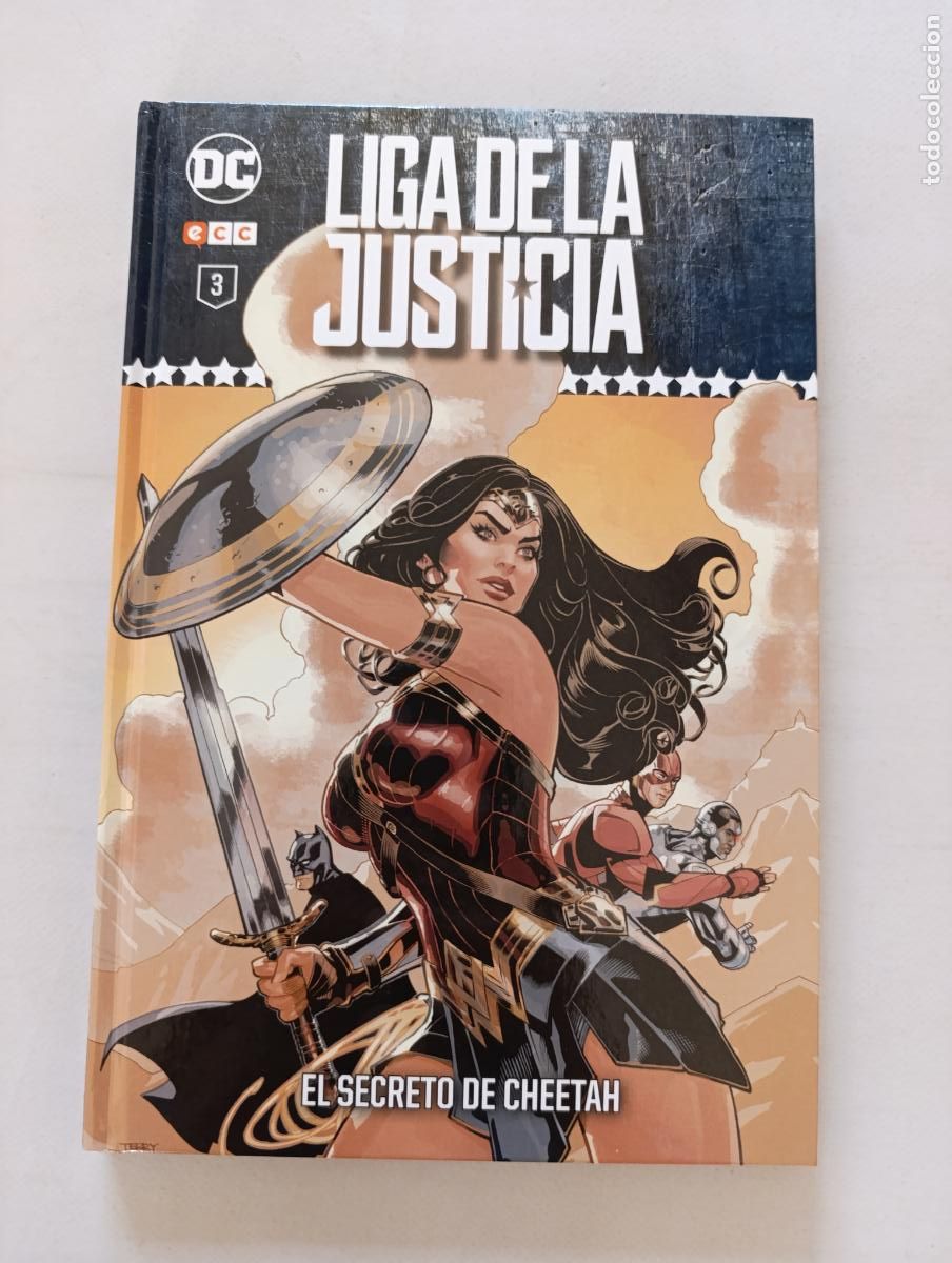 C&oacute;mics: LIGA DE LA JUSTICIA - COLECCIONABLE N&ordm; 3 - EL SECRETO DE CHEETAH - DC - ECC - TAPA DURA (8Lw)