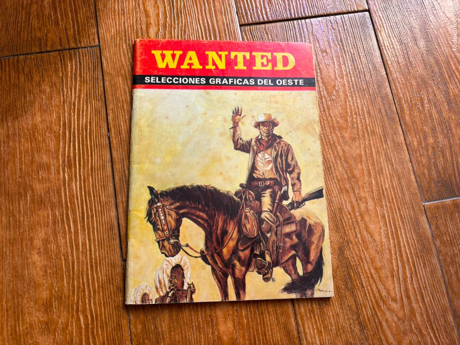 C&oacute;mics: WANTED WESTERN N&ordm; 38 PRODUCCIONES EDITORIALS 1973