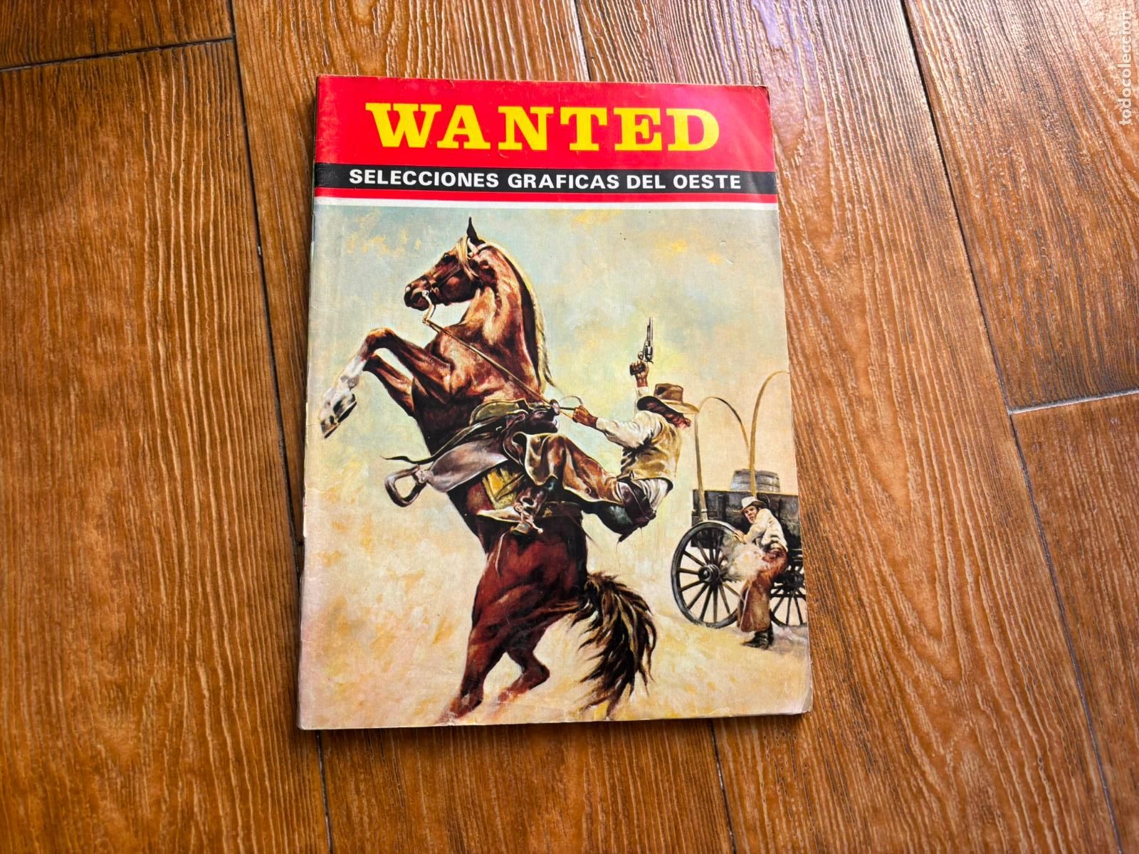 C&oacute;mics: WANTED WESTERN N&ordm; 32 PRODUCCIONES EDITORIALS 1973