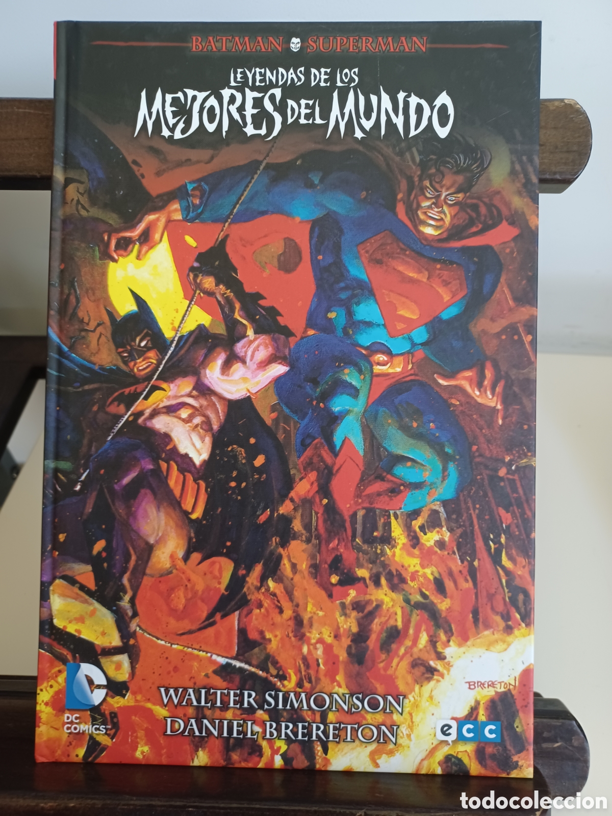 C&oacute;mics: Batman y Superman. Leyendas de los mejores del mundo/ DC ECC/ NUEVO A ESTRENAR