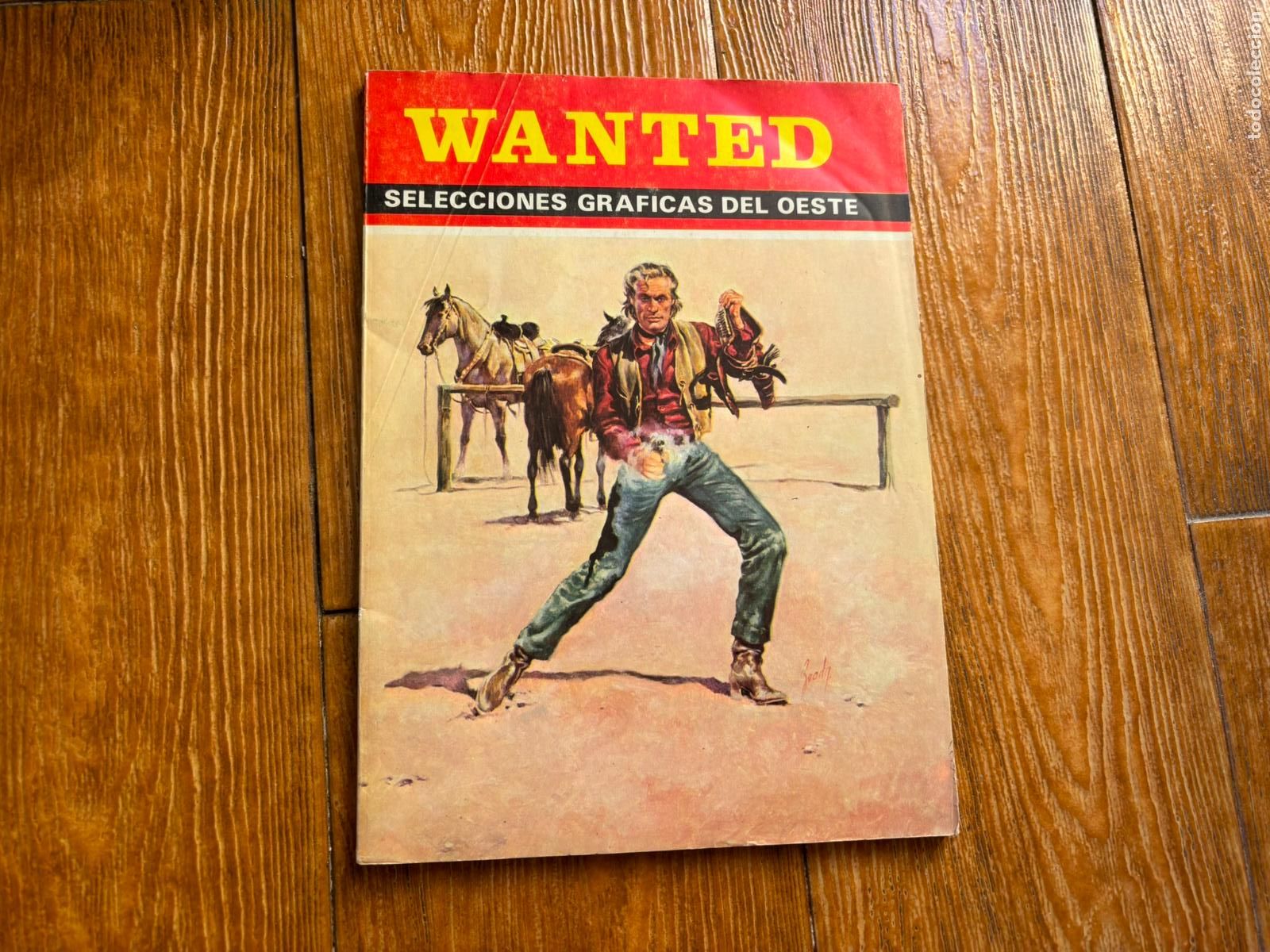 C&oacute;mics: WANTED WESTERN N&ordm; 28 PRODUCCIONES EDITORIALS 1973