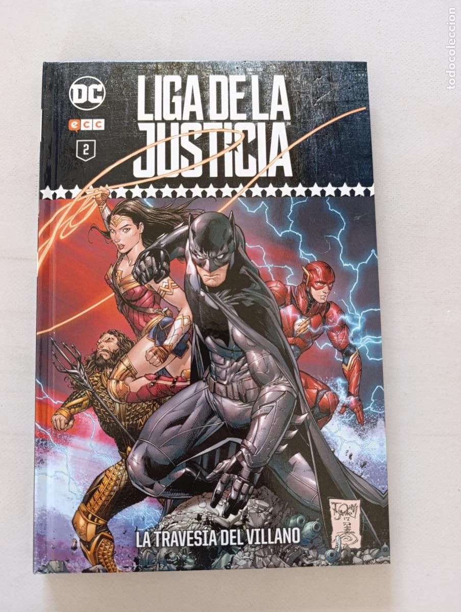 Comics: LIGA DE LA JUSTICIA - COLECCIONABLE N&ordm; 2 - LA TRAVESIA DEL VILLANO - DC - ECC - TAPA DURA (8Jw)