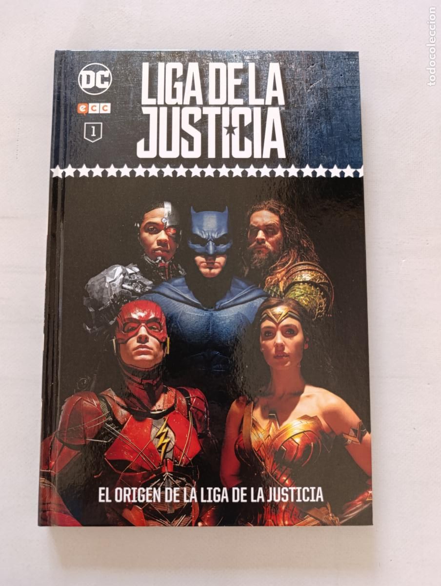 C&oacute;mics: LIGA DE LA JUSTICIA - COLECCIONABLE N&ordm; 1 - EL ORIGEN DE LA LIGA - DC - ECC - TAPA DURA (8Jw)