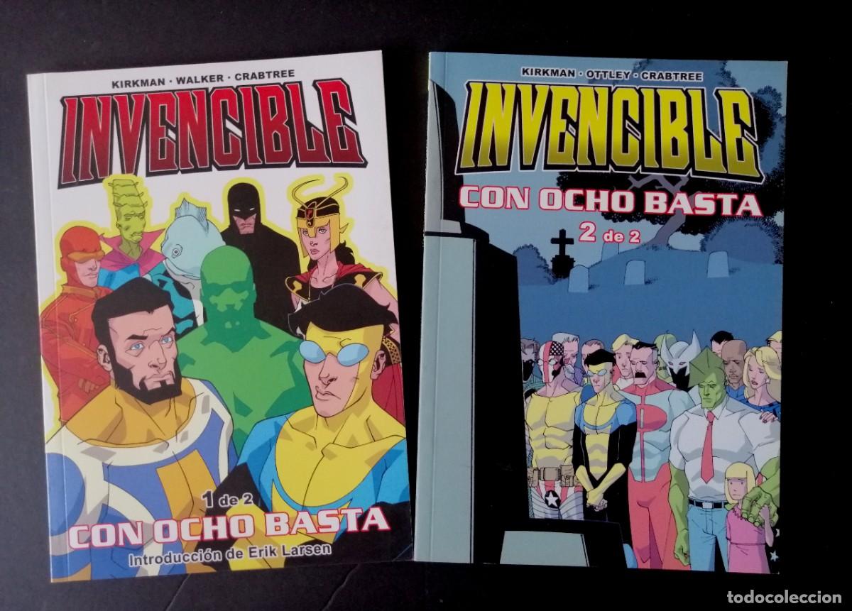 C&oacute;mics: INVENCIBLE - CON OCHO BASTA - N&ordm; 3 Y 4 (COMPLETA) KIRKMAN - OTTLEY - ALETA 2012 ''MUY BUEN ESTADO''