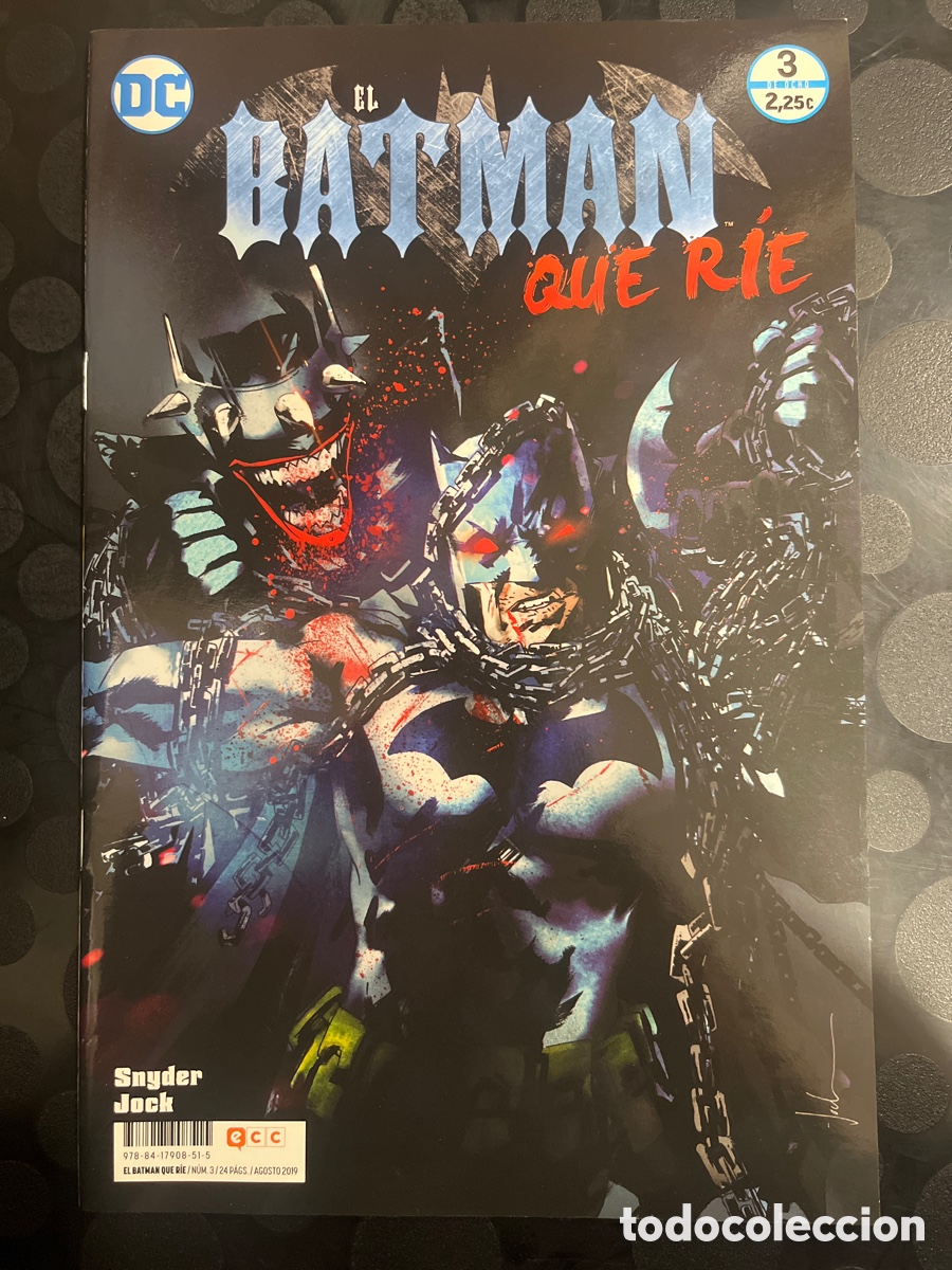 C&oacute;mics: EL BATMAN QUE R&Iacute;E N.3 LA CASA DE LA RISA DC ( 2019 )