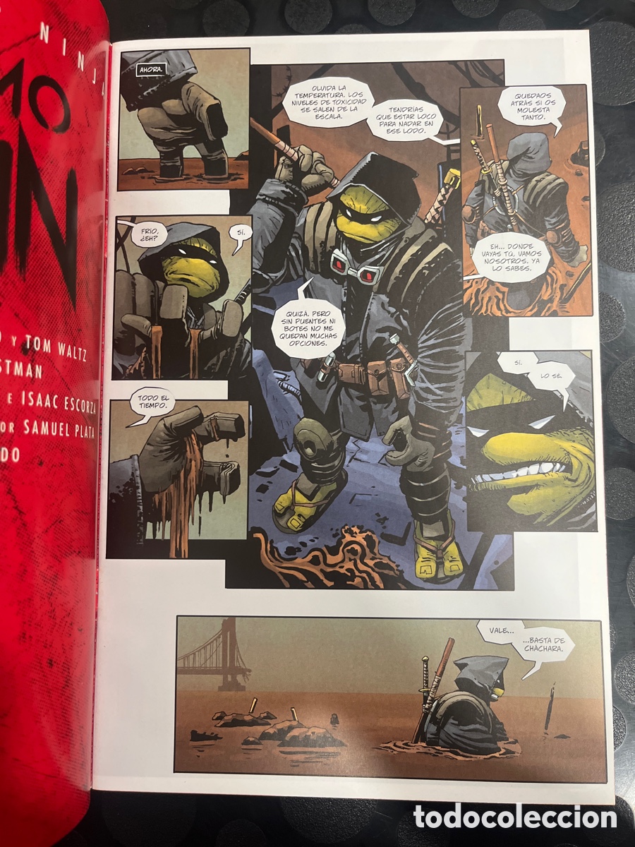 C&oacute;mics: LAS TORTUGAS NINJA N.1 EL &Uacute;LTIMO RONIN DC ECC ( 2021/2022 ) - Foto 3