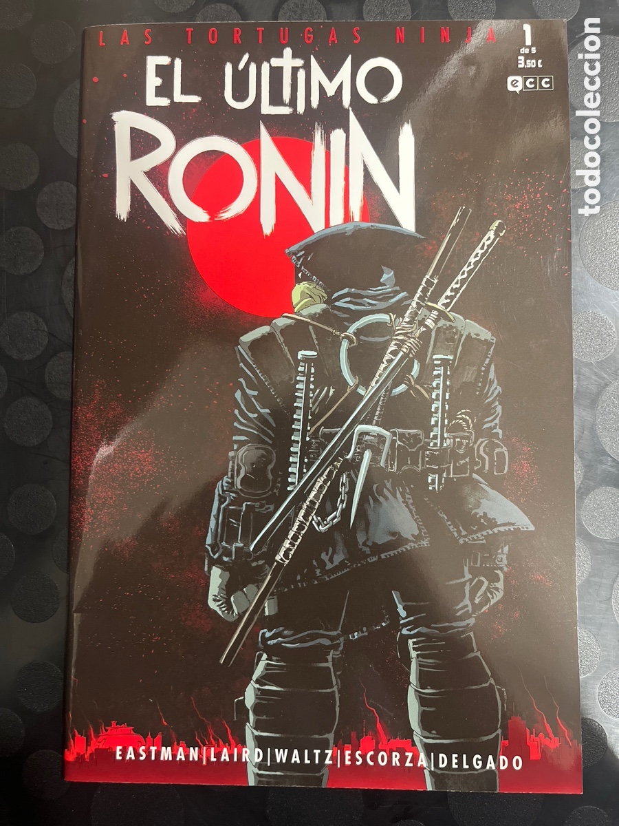 C&oacute;mics: LAS TORTUGAS NINJA N.1 EL &Uacute;LTIMO RONIN DC ECC ( 2021/2022 )