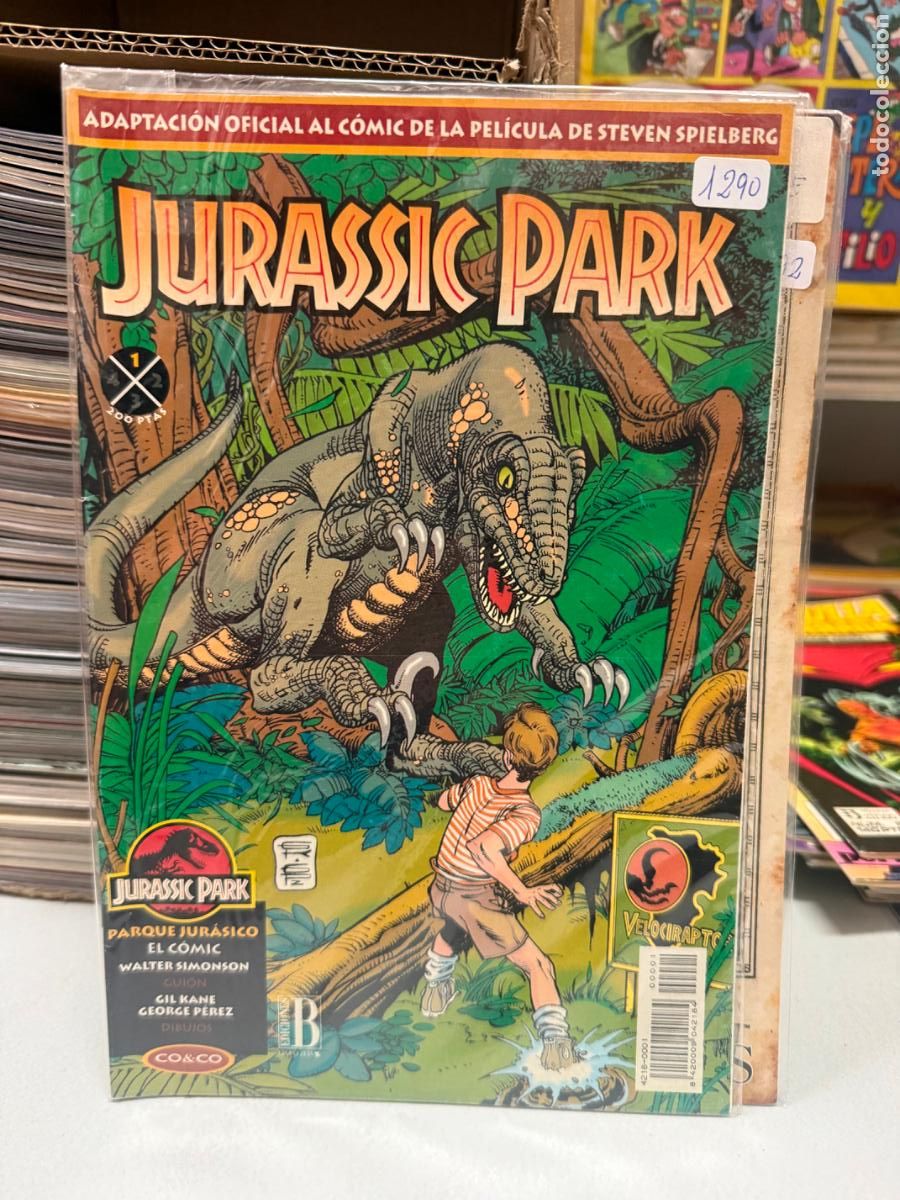 C&oacute;mics: JURASSIC PARK ADAPTACION DE PA PELICULA BUEN ESTADO