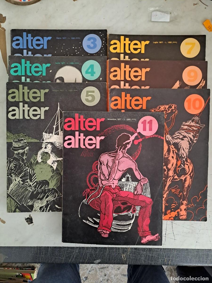 C&oacute;mics: Lote alter alter 7 n&uacute;meros, en italiano, buen estado Bolsa DA