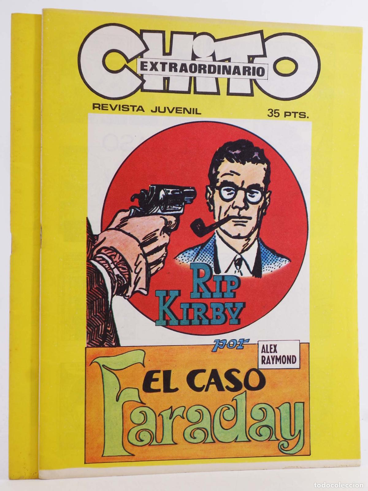 C&oacute;mics: CHITO EXTRAORDINARIO RIP KIRBY 2 NUMS (Alex Raymond) Juan Mart&iacute; Pav&oacute;n, 1974