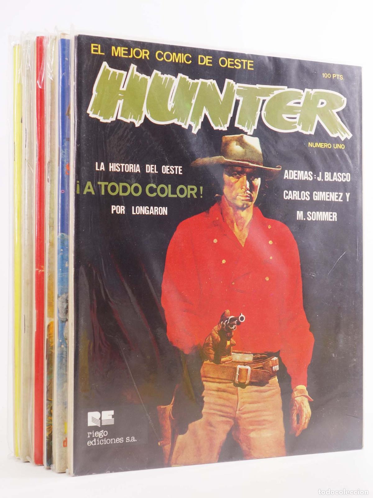 C&oacute;mics: HUNTER 1 A 12. COMPLETA. Riego, 1980