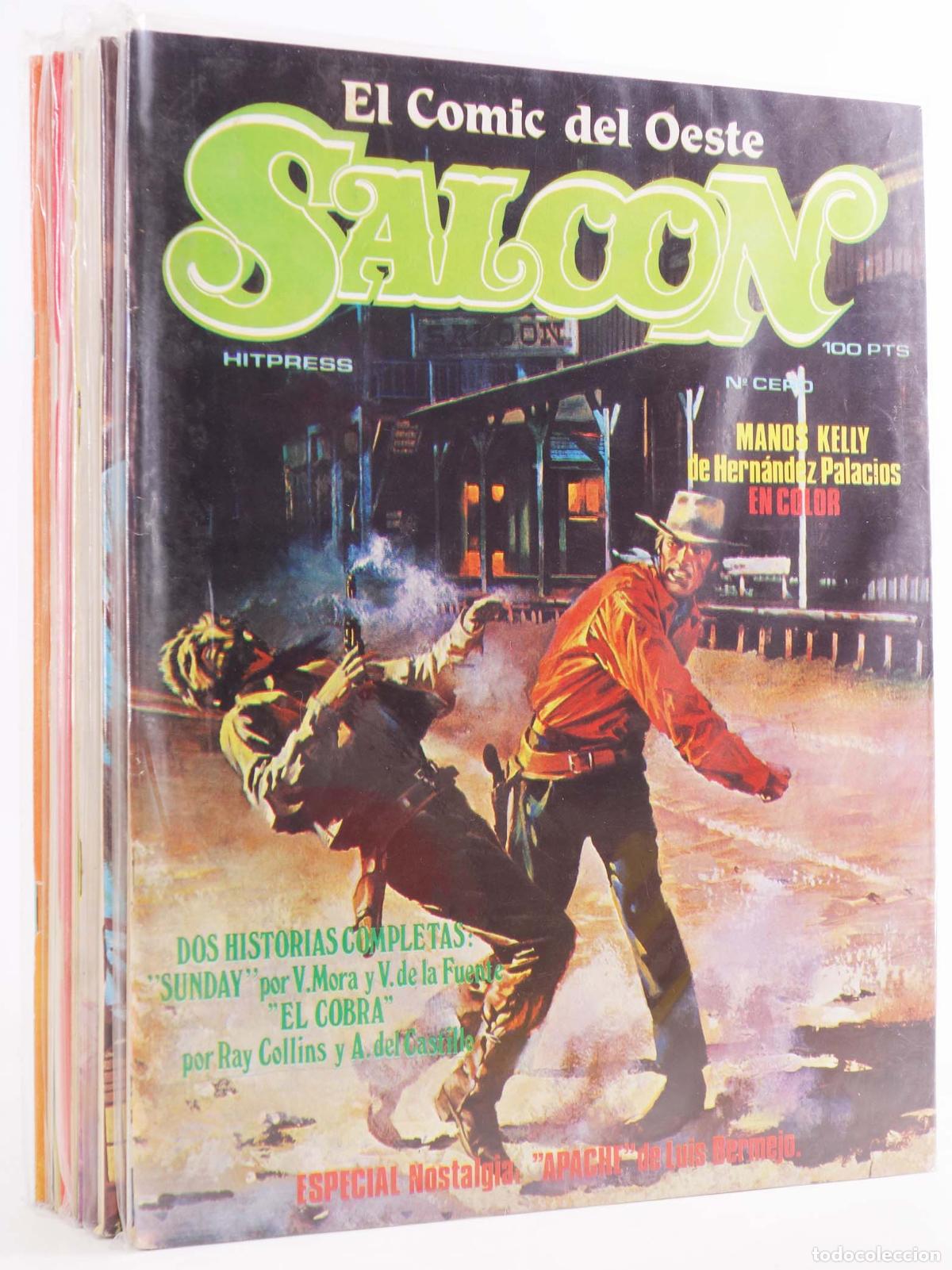 C&oacute;mics: SALOON 0 A 8. COMPLETA. Hitpress, 1981