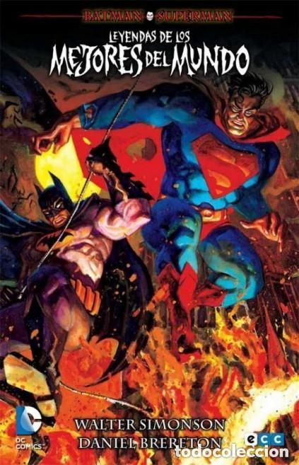 C&oacute;mics: BATMAN / SUPERMAN. LEYENDAS DE LOS MEJORES DEL MUNDO - ECC - CARTONE - OFM15