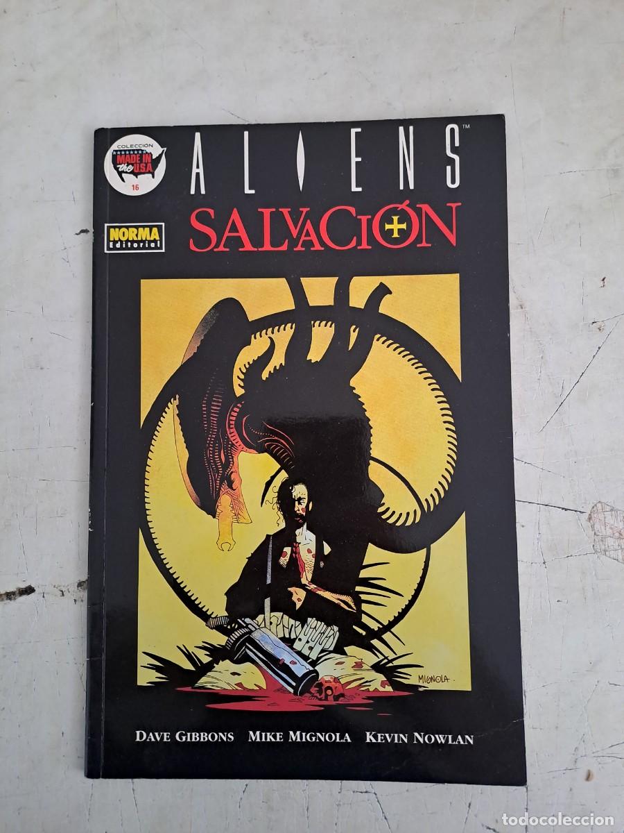 C&oacute;mics: Aliens salvaci&oacute;n, Norma en muy buen estado Bolsa DA