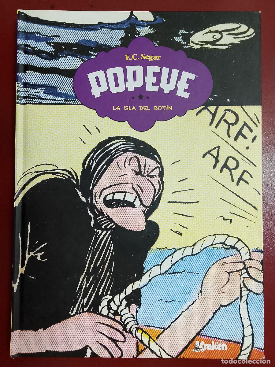 C&oacute;mics: E.C. Segar: Popeye. La isla del bot&iacute;n (Ediciones Kraken. 2014)